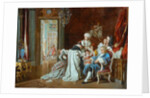 Louis XVI and the Royal Family at the Fall of Versailles, 1878 by J. Eckel