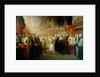 Coronation of Queen Victoria by Edmund Thomas Parris