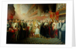 Coronation of Queen Victoria by Edmund Thomas Parris