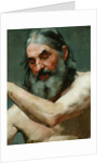 Study of an Old Man by James Charles