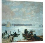 Portsmouth Harbour, 1907 by John William Buxton Knight