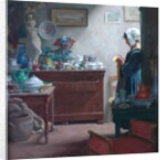 A Brittany Antique Shop, 1911 by Ernest Procter