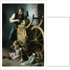 The Knife Grinder, 1890 by August Muller