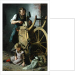The Knife Grinder, 1890 by August Muller