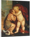 Baby Jesus and John the Baptist by English School