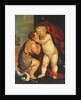 Baby Jesus and John the Baptist by English School