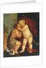 Baby Jesus and John the Baptist by English School