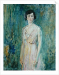 Lady in a Pink Dress by Ambrose McEvoy