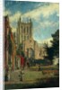 Hereford Cathedral by John William Buxton Knight