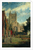 Hereford Cathedral by John William Buxton Knight