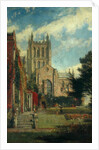 Hereford Cathedral by John William Buxton Knight