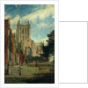 Hereford Cathedral by John William Buxton Knight
