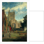 Hereford Cathedral by John William Buxton Knight