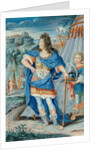 French Noble in Medieval Costume by French School