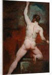 Study of Nude Man, c.1807-49 by William Etty