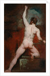 Study of Nude Man, c.1807-49 by William Etty