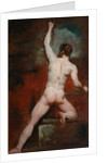 Study of Nude Man, c.1807-49 by William Etty