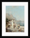 Capri, Golfe de Naples by Franz Richard Unterberger