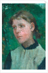 Head of a Girl by George Clausen
