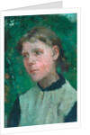 Head of a Girl by George Clausen