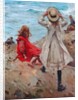 Children at the Seaside, 1910 by Frank Gascoigne Heath