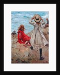 Children at the Seaside, 1910 by Frank Gascoigne Heath