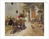 Farm Yard Scene, 1905 by Henry Herbert La Thangue