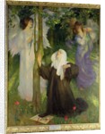 The Cloister or the World, 1896 by Arthur Hacker