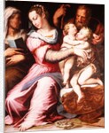 The Holy Family with the Infant St. John the Baptist by Italian School