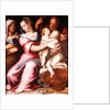 The Holy Family with the Infant St. John the Baptist by Italian School