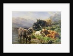 Highland Cattle by William Watson