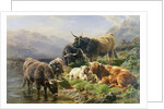 Highland Cattle by William Watson