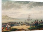 Napoleon disembarking at Cannes in 1815, 1835 by G. Beaufort
