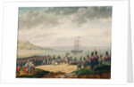 Napoleon disembarking at Cannes in 1815, 1835 by G. Beaufort