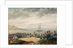 Napoleon disembarking at Cannes in 1815, 1835 by G. Beaufort