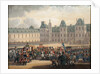 Napoleon's farewell at Fontainebleau, 20 April 1814, 1835 by G. Beaufort