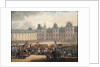 Napoleon's farewell at Fontainebleau, 20 April 1814, 1835 by G. Beaufort