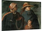 Spaniard and Mulatta Produce a Morisca, c.1715 by Juan Rodriguez Juarez