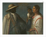 Black and Indian Produce a Wolf, c.1715 by Juan Rodriguez Juarez
