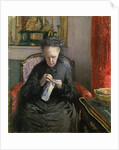Madame Martial Caillebotte, 1877 by Gustave Caillebotte