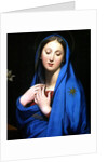 Virgin of the Adoption, 1858 by Jean Auguste Dominique Ingres