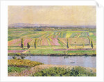 The Plain of Gennevilliers from the Hills of Argenteuil, 1888 by Gustave Caillebotte