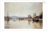 The Seine Below Rouen by Claude Monet