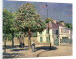 Walk at Argenteuil, 1883 by Gustave Caillebotte