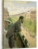 Man on a Balcony, c.1880 by Gustave Caillebotte