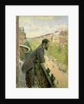 Man on a Balcony, c.1880 by Gustave Caillebotte