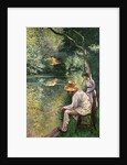 Angling, 1878 by Gustave Caillebotte