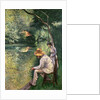 Angling, 1878 by Gustave Caillebotte