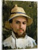 Self Portrait with Pith Helmet by Gustave Caillebotte