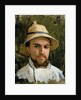 Self Portrait with Pith Helmet by Gustave Caillebotte